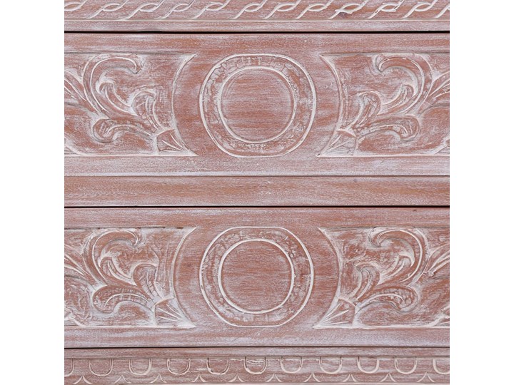 vidaXL Komoda z 2 szufladami, 90x30x60 cm, lite drewno mahoniowe Głębokość 30 cm Szerokość 90 cm Szerokość 105 cm Z szufladami Pomieszczenie Sypialnia