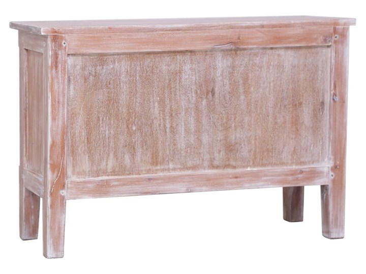 vidaXL Komoda z 2 szufladami, 90x30x60 cm, lite drewno mahoniowe Z szufladami Szerokość 90 cm Szerokość 105 cm Głębokość 30 cm Kategoria Komody