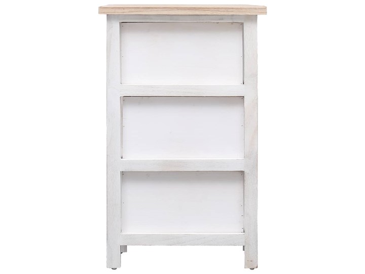 vidaXL Komoda, 35 x 25 x 57 cm, drewno paulownia Głębokość 25 cm Z szufladami Szerokość 105 cm Szerokość 35 cm Pomieszczenie Pokój nastolatka