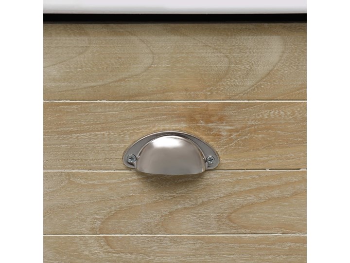 vidaXL Ławka do przedpokoju, 70 x 35 x 45 cm, drewno paulownia Skrzynia Kolor Beżowy