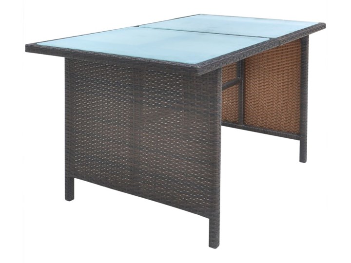 vidaXL 6-cz. zestaw mebli ogrodowych z poduszkami, rattan PE, brązowy Zestawy wypoczynkowe Tworzywo sztuczne Technorattan Zawartość zestawu Sofa