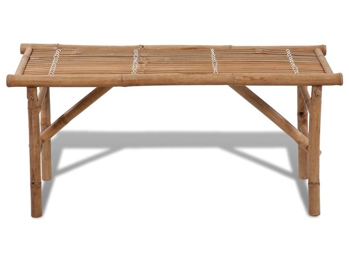 vidaXL Składana ławka ogrodowa, 118 cm, bambusowa Kategoria Ławki ogrodowe