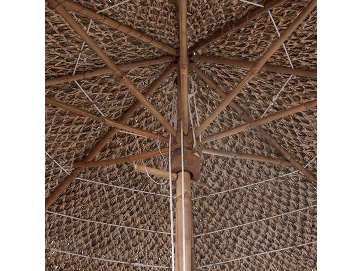 vidaXL Parasol ogrodowy z bambusa i bananowych liści, 270 cm Parasole Kategoria Parasole ogrodowe