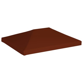 vidaXL Zadaszenie do altany, 310 g/m², 3x4 m, terakotowe