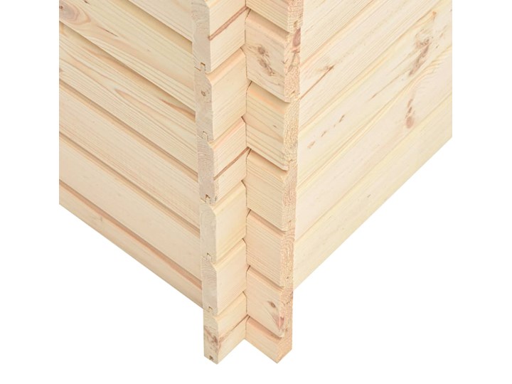 vidaXL Podwyższona donica, 300x50x80,5 cm, drewno sosnowe, 19 mm Prostokątny Donica ogrodowa Donica balkonowa Kategoria Donice ogrodowe