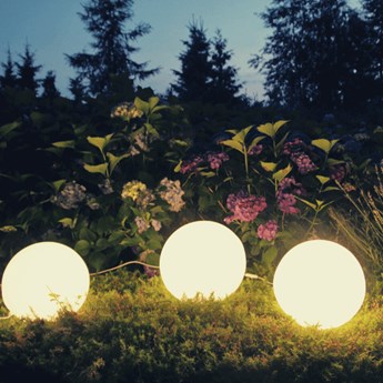 Lampy kule ogrodowe Moon