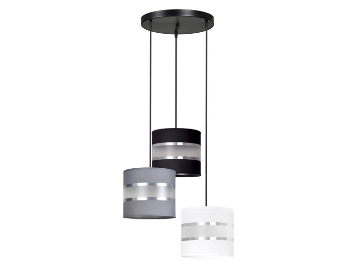 LARO 3 BL MIX PREMIUM lampa wisząca abażury regulowana nowoczesna Metal Lampa z abażurem Styl Nowoczesny