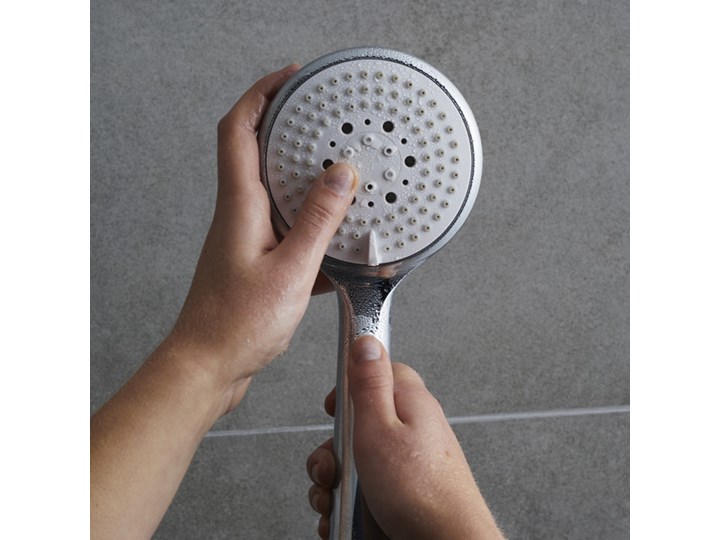 Kolumna prysznicowa GoodHome Cavally z baterią termostatyczną Wyposażenie Z drążkiem Kolor Szary
