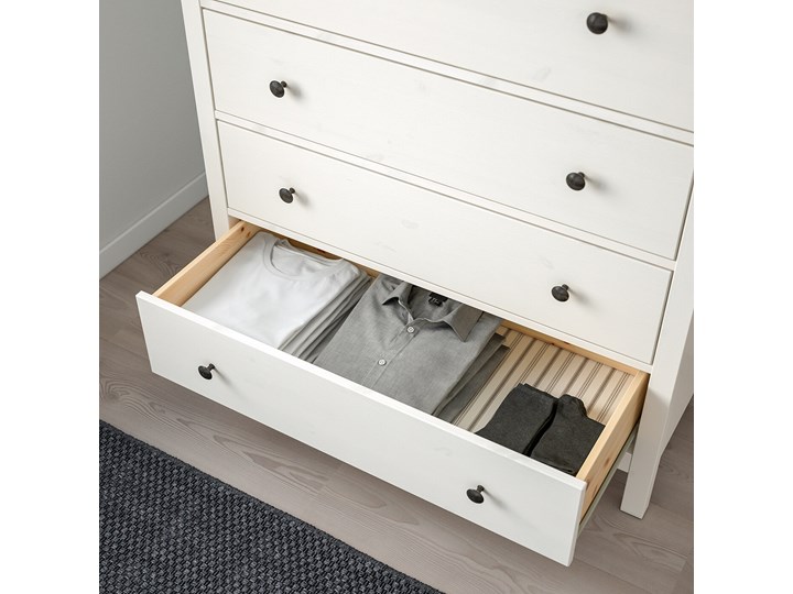 HEMNES Komoda, 6 szuflad Głębokość 50 cm Z szufladami Wysokość 131 cm Szerokość 108 cm Styl Skandynawski