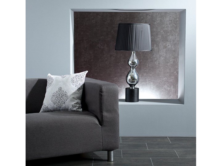 Lampa stołowa Sachico ceramiczna 85cm, 85 cm Lampa z abażurem Lampa z kloszem Kategoria Lampy stołowe