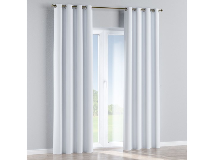 Zasłona zaciemniająca na kółkach 1 szt., szaro-biały, 1szt 140 × 260 cm, Blackout - zaciemniające Kategoria Zasłony Poliester 140x260 cm Pomieszczenie Sypialnia