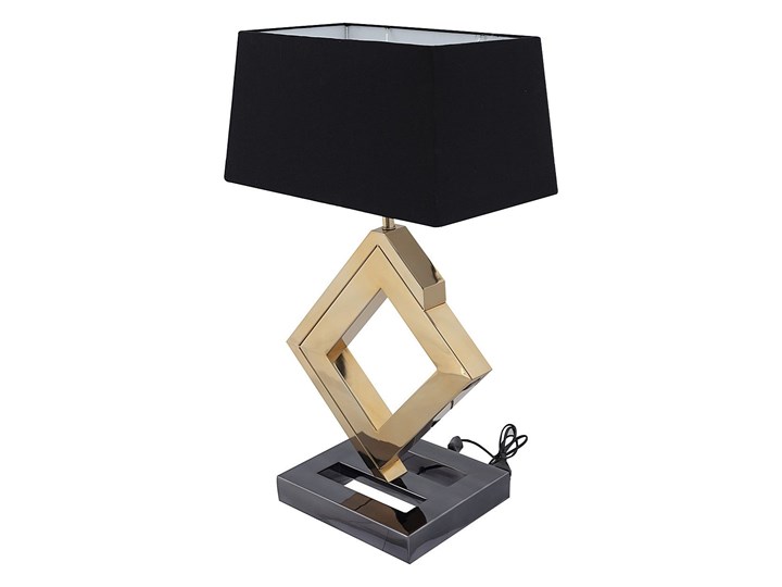 Lampa stołowa Murray Gold, 44 x 29 x 79 cm Lampa z kloszem Lampa z abażurem Styl Nowoczesny