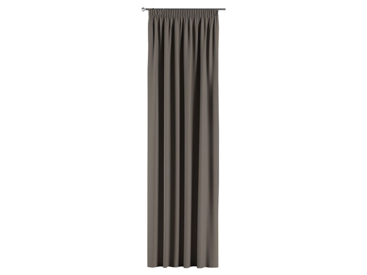 Zasłona zaciemniająca na taśmie 1 szt., szaro-brązowy, 1szt 140 × 260 cm, Blackout - zaciemniające Zasłona prześwitująca 140x260 cm Mocowanie Taśma Poliester Pomieszczenie Sypialnia