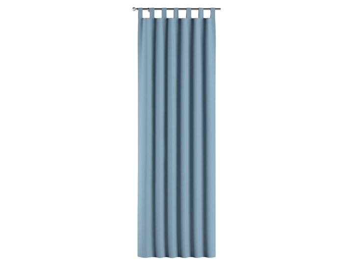 Zasłona zaciemniająca na szelkach 1 szt., niebieski, 1szt 140 × 260 cm, Blackout - zaciemniające