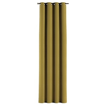 Zasłona na kółkach 1 szt., oliwkowy zielony, 1szt 130 × 260 cm, Velvet