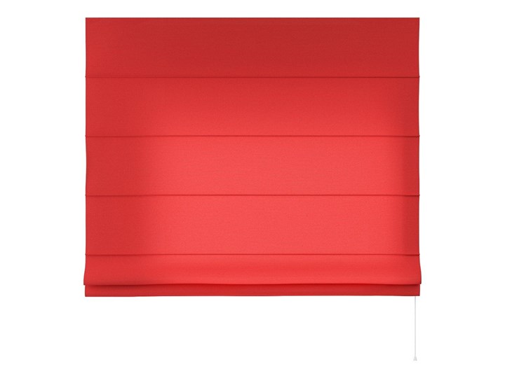 Roleta rzymska Capri, czerwony, szer.80 × dł.170 cm, Loneta Pomieszczenie Kuchnia Kolor Biały