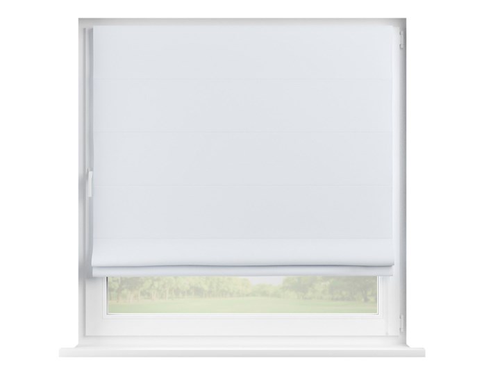 Roleta rzymska Capri, szaro-biały, 80 × 170 cm, Blackout - zaciemniające Typ Roleta zaciemniająca
