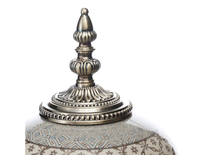 Waza ceramiczna Shiho z pokrywką 36cm, 36 cm Ceramika Metal Kategoria Wazony