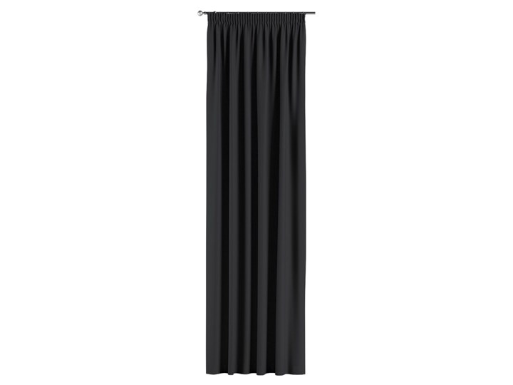 Zasłona zaciemniająca na taśmie 1 szt., czarny, 1szt 140 × 260 cm, Blackout - zaciemniające Poliester 140x260 cm Zasłona prześwitująca Mocowanie Pomieszczenie Sypialnia