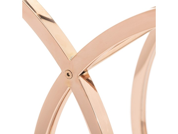 Konsola Chica rose gold 128x40x79cm, 128 × 40 × 79 cm Szerokość 128 cm Z samym blatem Stal nierdzewna Metal Szkło Głębokość 40 cm Kategoria Konsole