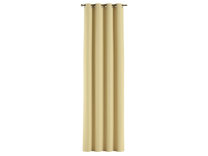 Zasłona zaciemniająca na kółkach 1 szt., żółty , 1szt 140 × 260 cm, Blackout - zaciemniające Poliester 140x260 cm Kolor Czarny