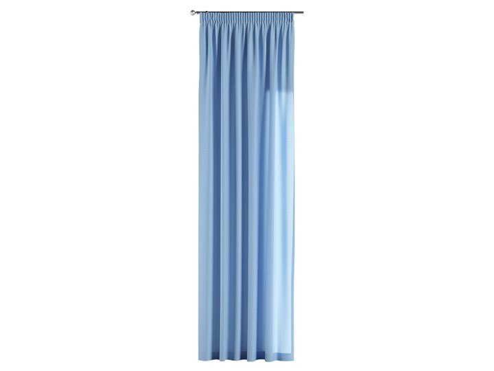 Zasłona na taśmie marszczącej 1 szt., niebieski, 1szt 130 × 260 cm, Loneta Mocowanie Taśma Zasłona zaciemniająca Bawełna 130x260 cm Poliester Pomieszczenie Pokój nastolatka