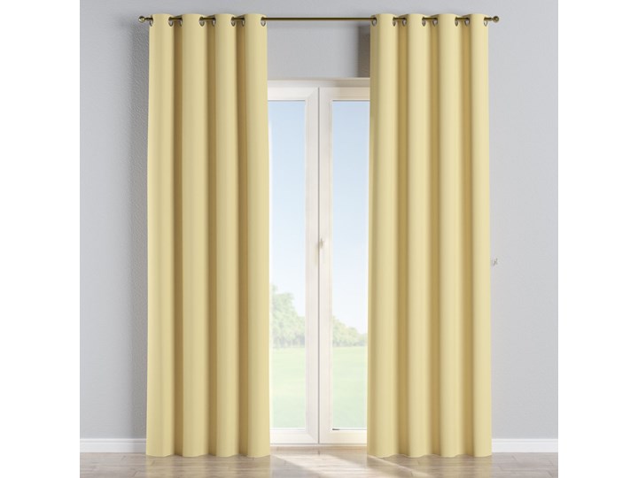Zasłona zaciemniająca na kółkach 1 szt., żółty , 1szt 140 × 260 cm, Blackout - zaciemniające 140x260 cm Pomieszczenie Poliester Pomieszczenie Pokój nastolatka