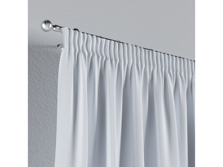 Zasłona zaciemniająca na taśmie 1 szt., szaro-biały, 1szt 140 × 260 cm, Blackout - zaciemniające 140x260 cm Wzór Gładkie Poliester Zasłona prześwitująca Pomieszczenie Jadalnia