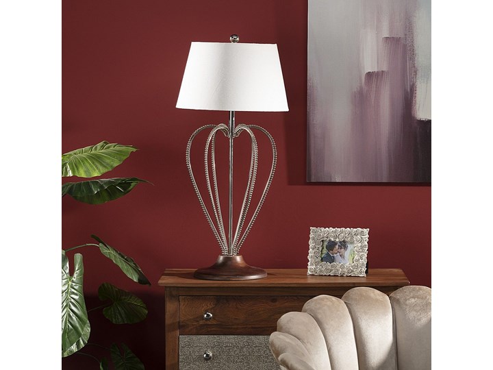 Lampa stołowa Diva, 41 x 90 cm Styl Klasyczny Lampa z kloszem Styl Glamour