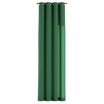 Zasłona na kółkach 1 szt., butelkowa zieleń, 1szt 130 × 260 cm, Loneta
