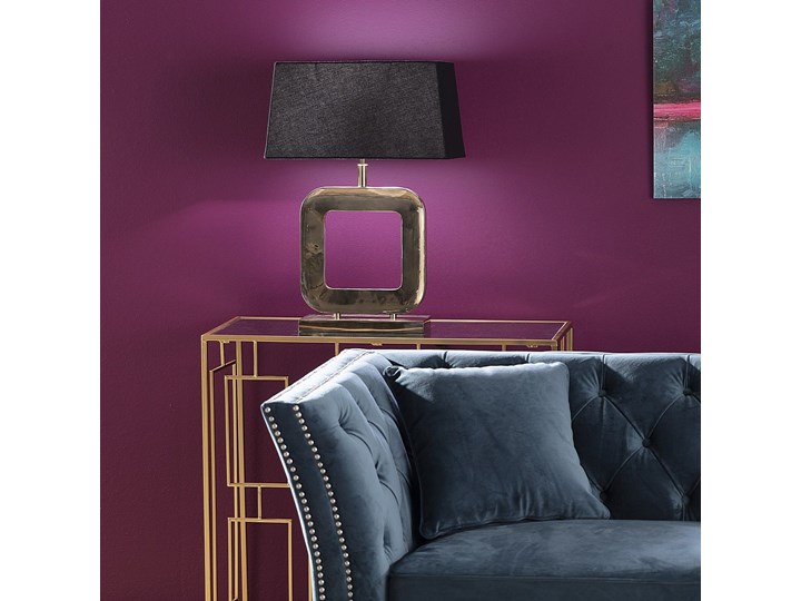 Lampa stołowa Esperia Gold, 45 x 28 x 65 cm Lampa z kloszem Lampa z abażurem Styl Klasyczny