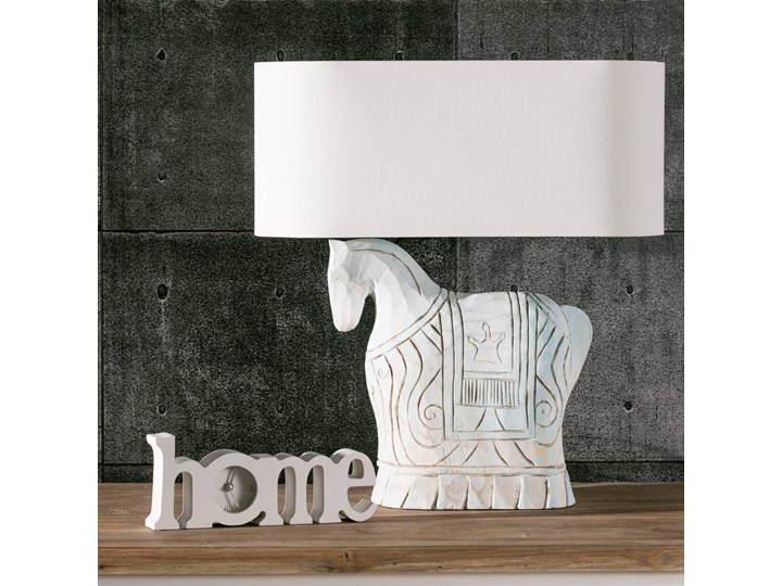 Lampa stołowa Bahima 60cm, 46 × 20 × 60 cm Lampa z kloszem Kategoria Lampy stołowe Lampa z abażurem Styl Nowoczesny