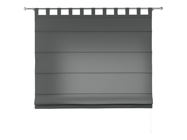 Roleta rzymska Verona, szary, szer.80 × dł.170 cm, Quadro Pomieszczenie Salon
