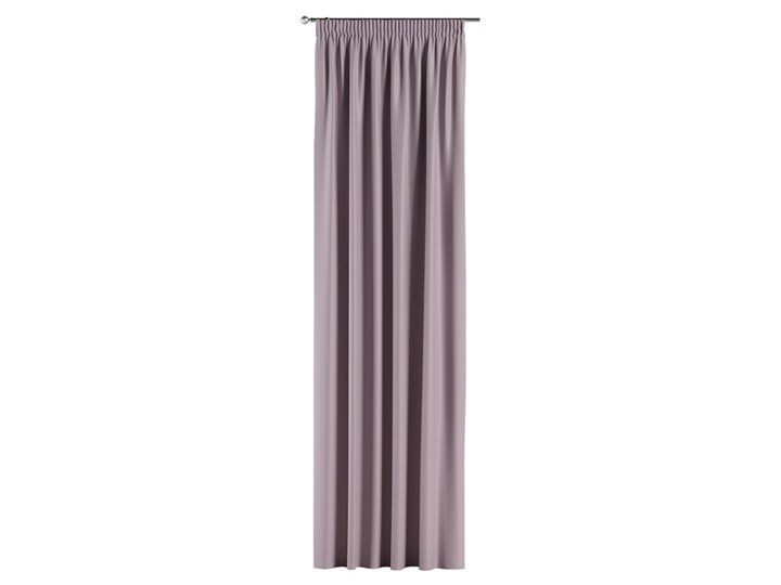 Zasłona zaciemniająca na taśmie 1 szt., pastelowy wrzos o wyraźnej strukturze, 1szt 140 × 260 cm, Bl ...