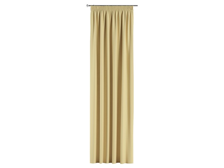 Zasłona zaciemniająca na taśmie 1 szt., żółty , 1szt 140 × 260 cm, Blackout - zaciemniające Poliester Zasłona prześwitująca 140x260 cm Wzór Gładkie Pomieszczenie Salon