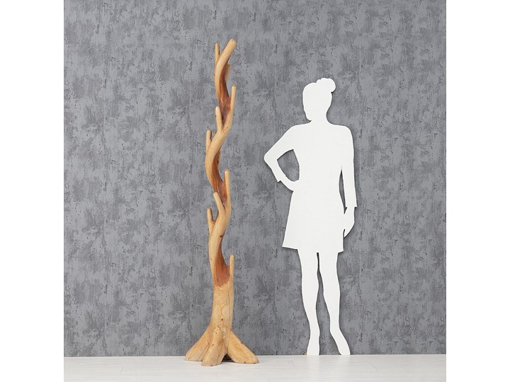 Wieszak Lava 196cm, 48 x 46 x 196 cm Drewno Kategoria Wieszaki na odzież wierzchnią