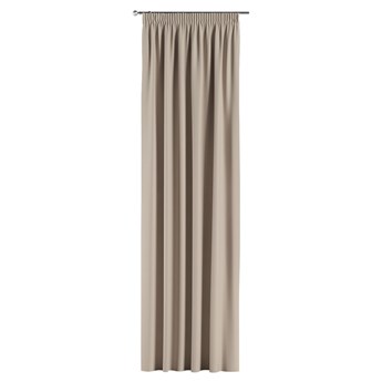 Zasłona zaciemniająca na taśmie 1 szt., jasny beż, 1szt 140 × 260 cm, Blackout - zaciemniające