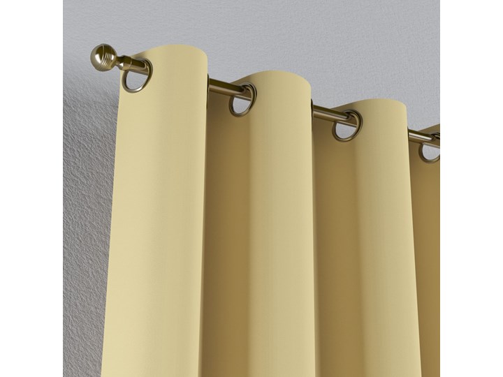 Zasłona zaciemniająca na kółkach 1 szt., żółty , 1szt 140 × 260 cm, Blackout - zaciemniające Poliester Mocowanie Szelki 140x260 cm Wzór Gładkie