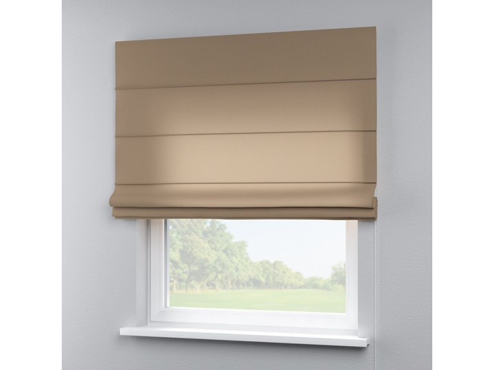 Roleta rzymska Capri, beżowy, szer.80 × dł.170 cm, Quadro Typ Roleta przeciwsłoneczna Wzór Dla dzieci