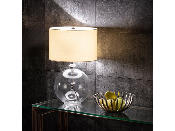 Lampa Pure Glass wys. 58cm, 36×36×58cm Lampa z kloszem Wysokość 58 cm Styl Nowoczesny