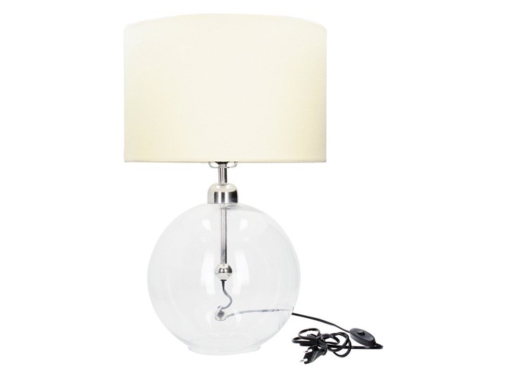 Lampa Pure Glass wys. 58cm, 36×36×58cm Wysokość 58 cm Lampa z kloszem Styl Nowoczesny Kategoria Lampy stołowe