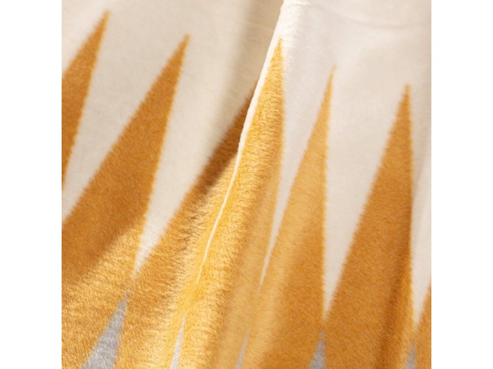 Koc Cotton Cloud 150x200cm India, 150×200cm Akryl 150x200 cm Bawełna Kolor Pomarańczowy Kategoria Koce i pledy