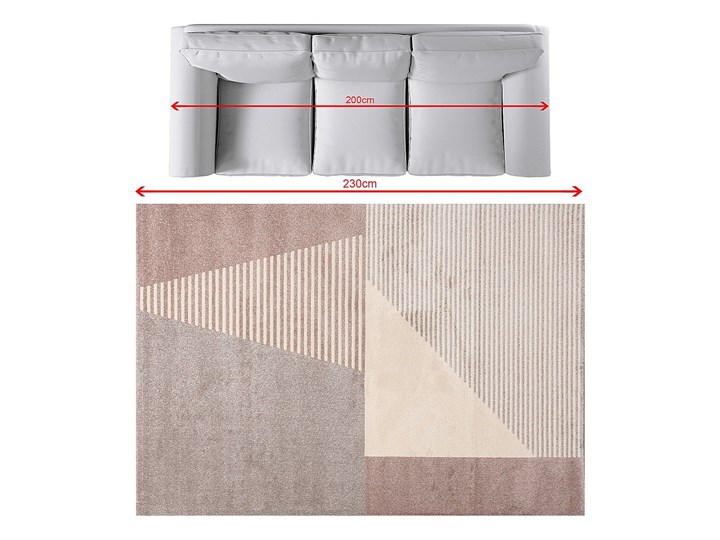 Dywan Sevilla paper white/dusty rose 160x230cm, 160x230cm Syntetyk Dywany Prostokątny 160x230 cm Kategoria Dywany