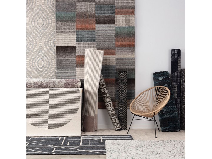 Dywan Cottage wool/black 120x170cm, 120x170cm Prostokątny Pomieszczenie Kuchnia Juta Syntetyk Dywany 120x170 cm Pomieszczenie Przedpokój