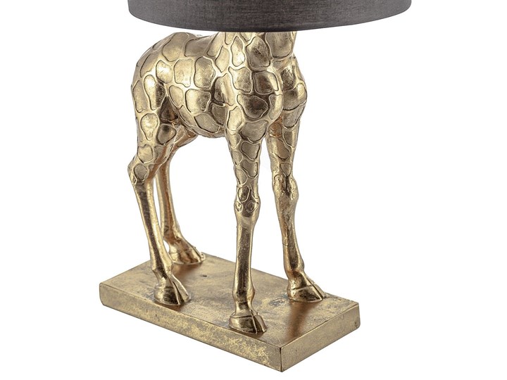 Lampa stołowa Gold Giraffe 70cm, 28 x 35 x 70 cm Lampa z kloszem Kolor Złoty