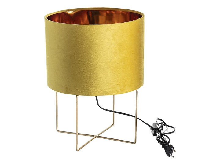 Lampa stołowa Trixi Gold, 28 x 37 cm Lampa z kloszem Styl Nowoczesny