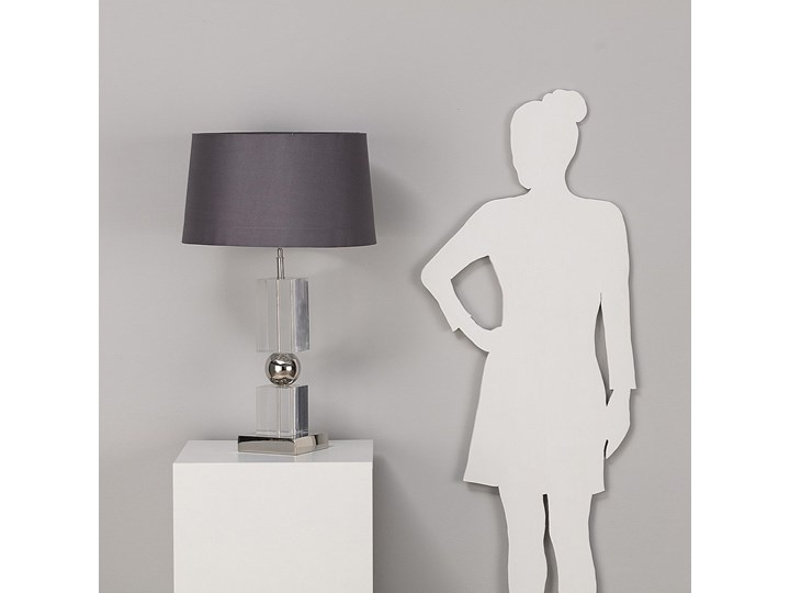 Lampa stołowa Alora, 85 cm Lampa dekoracyjna Lampa z kloszem Kolor Czarny Kategoria Lampy stołowe