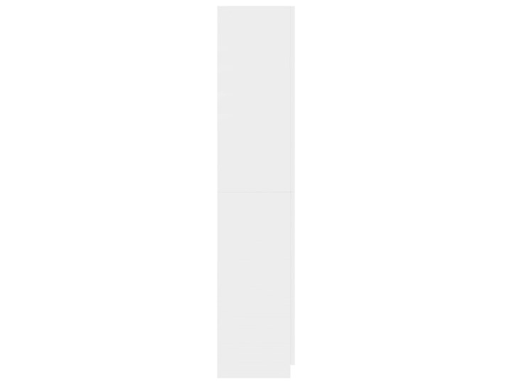 vidaXL Szafa 3-drzwiowa, wysoki połysk, biała, 120x50x180 cm Szerokość 120 cm Głębokość 50 cm Płyta laminowana Ilość drzwi Trzydrzwiowe