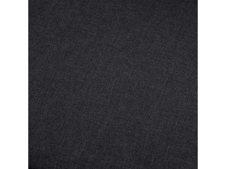 vidaXL 2-osobowa sofa, ciemnoszara, tapicerowana tkaniną Stała konstrukcja Głębokość 70 cm Wielkość Dwuosobowa