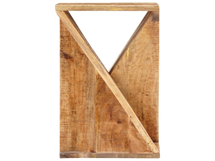 vidaXL Stolik boczny, 35 x 35 x 55 cm, lite drewno mango Styl Rustykalny